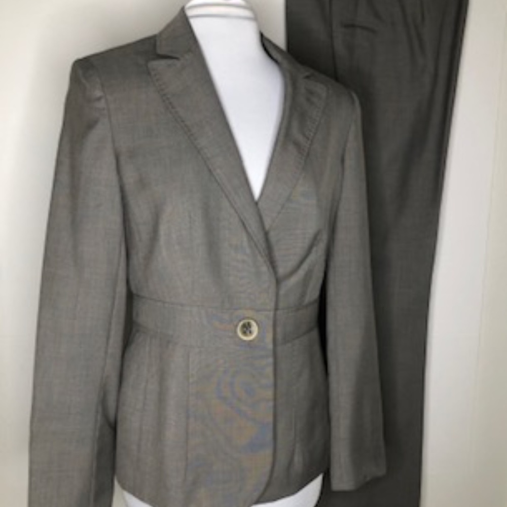NWOT Jones New York 2pc Must Thread Color Fully Lined Pantsuit Size 10
